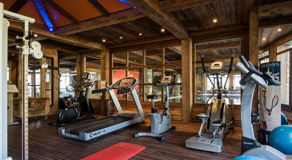 Fitness Room at Le Nevada; Copyright: ©Foud'Image