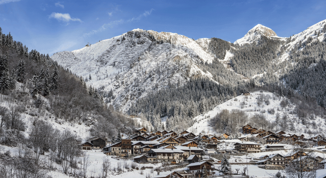 View of Champagny - Les Alpages de Champagny