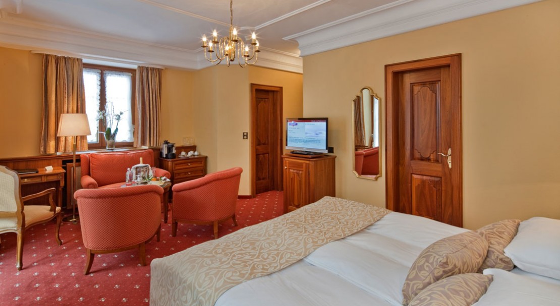 Grand hotel Zermatterhof - deluxe room