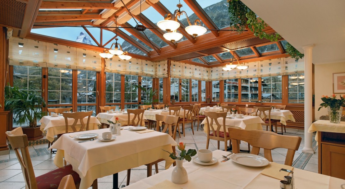 Winter Garden - Hotel Couronne - Zermatt