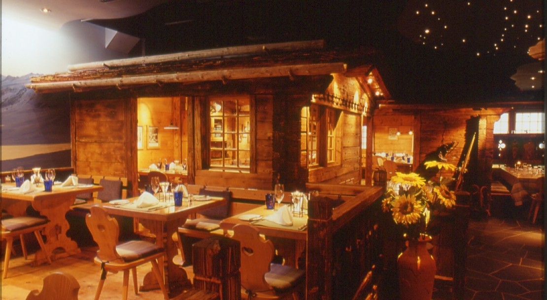 Barry's Restaurant Area - Hotel Eiger- Grindelwald
