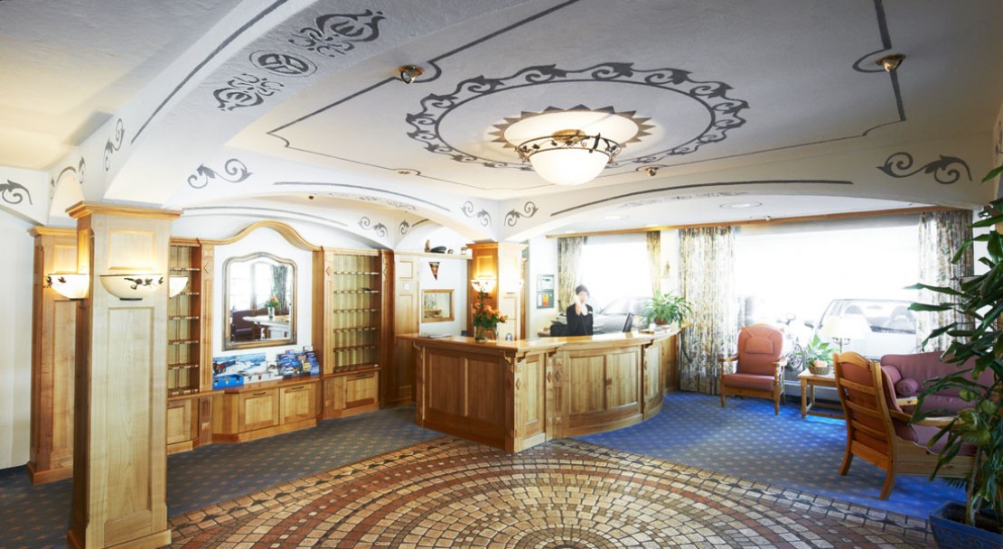 Reception in the Hotel Derby Grindelwald
