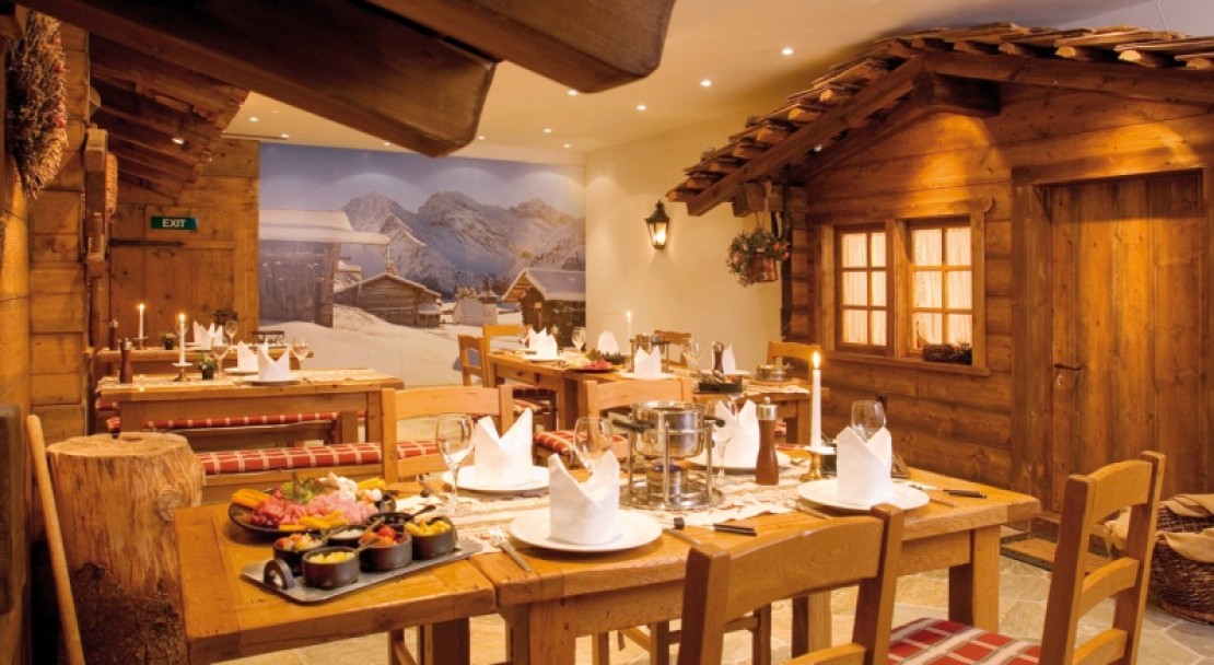 Restaurant - Silvretta Parkhotel - Klosters
