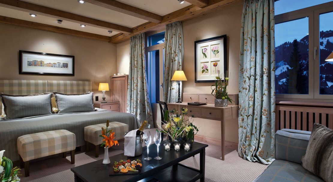 A Room in Gstaad Palace Hotel