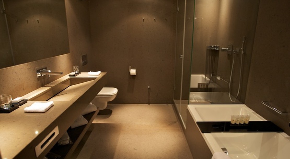 Bathroom at Grischa - DAS Hotel Davos