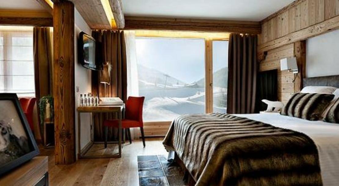 Hotel Au Coeur du Village - Privilege Suite with slope view