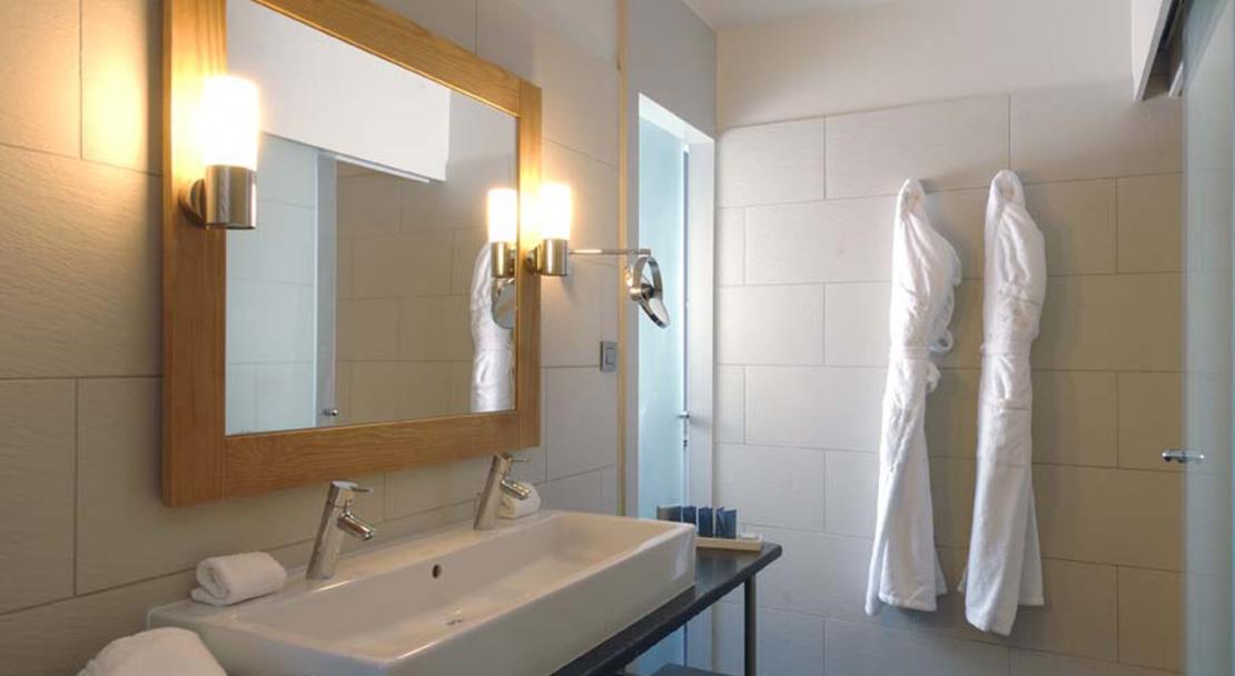 Bathroom Hotel le Morgane Chamonix