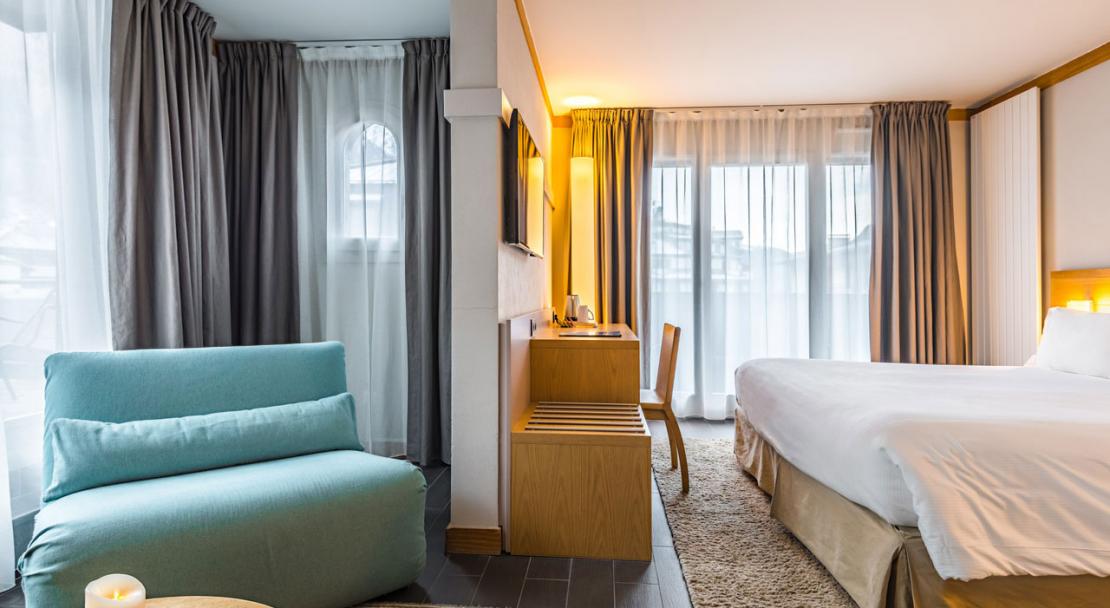 Superior room Hotel le Morgane Chamonix