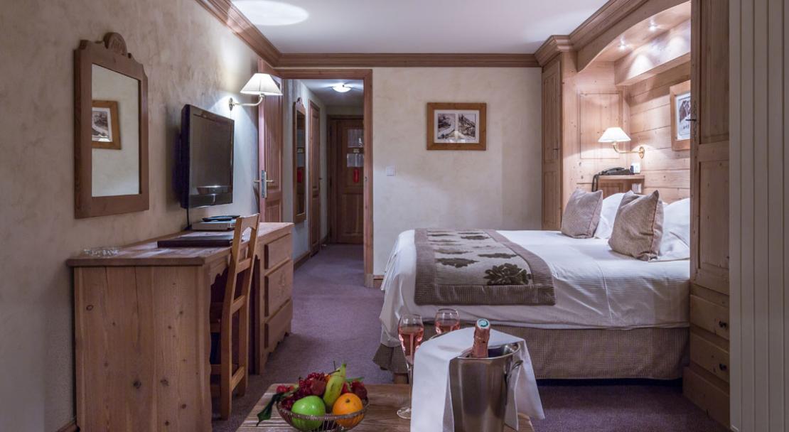 An-example-of-a Category C room at Hotel Christiania Val d'Isere
