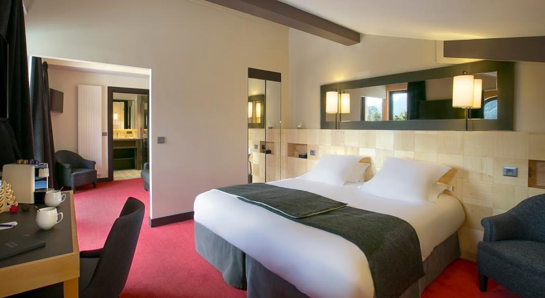 Hotel Excelsior Chamonix Bedroom