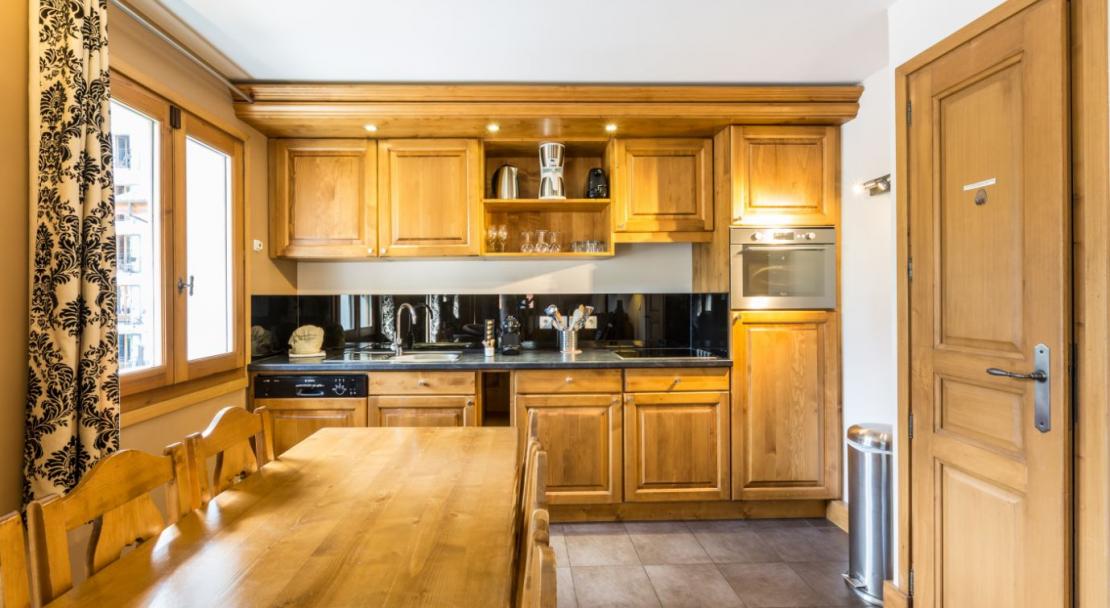 Kitchen; Copyright: Residence & Spa Vallorcine