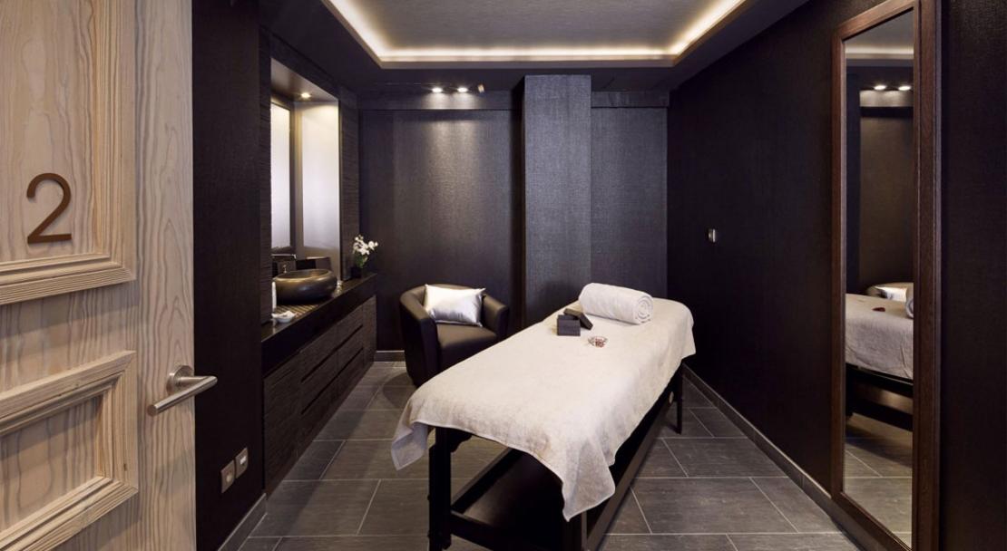 Treatment Room at the Spa at Le Fitz Roy Hotel, Val Thorens