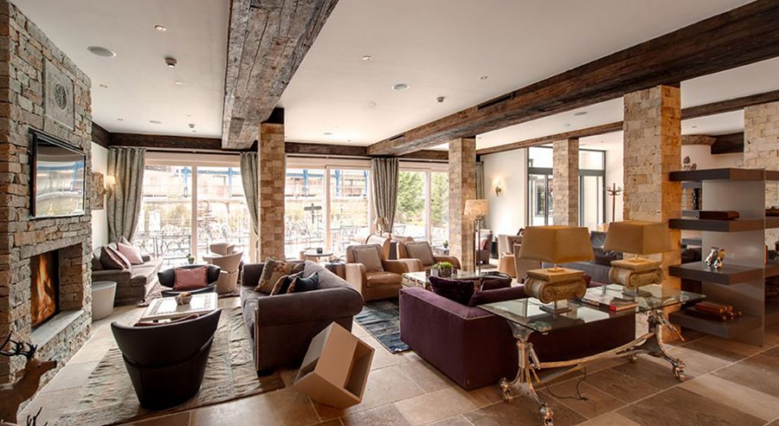 Lounge at Schlosshotel Zermatt - Switzerland