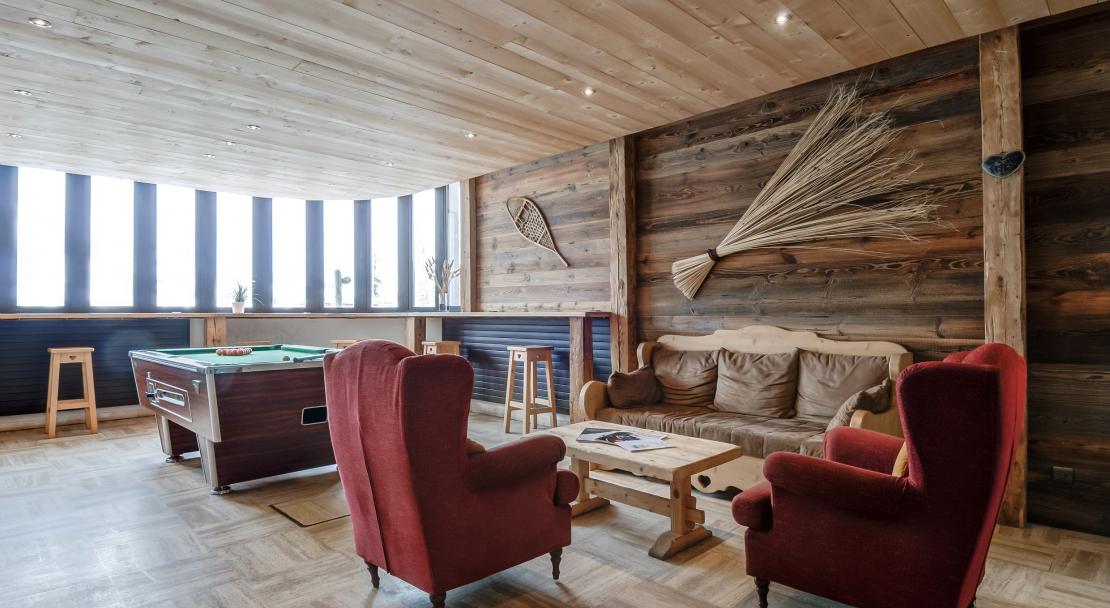 Le Moriond, Courcheval, Communal Lounge