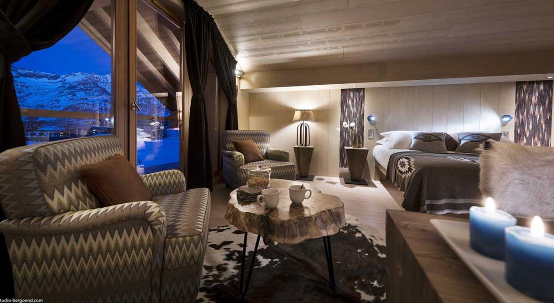 Hotel Le Taos Duo Suite; Copyright: Credit Studio Bergoend
