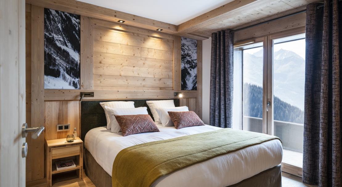Residence Alpen Lodge MGM La Rosiere Apartment -Bedroom