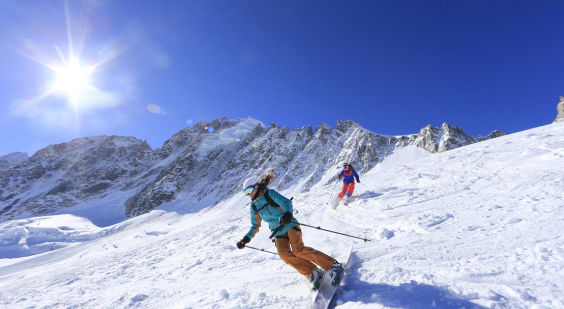 Ski Les Grand Montets; Copyright: Monica Dalmasso