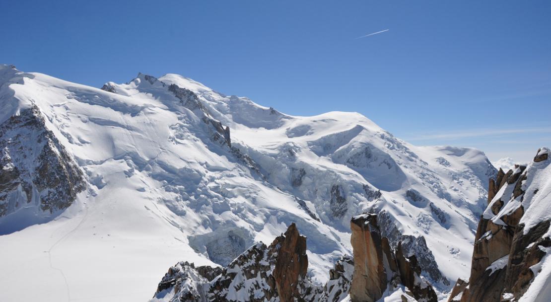 L'Aiguille du Midi in Chamonix; Copyright: Tania Gibrova