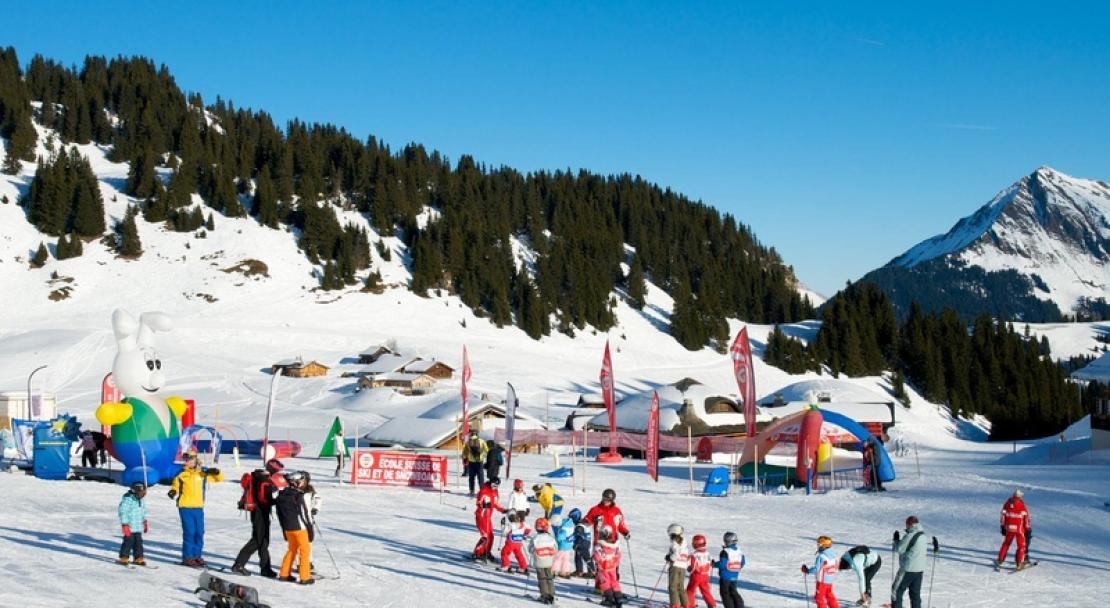 Ski school in Villars