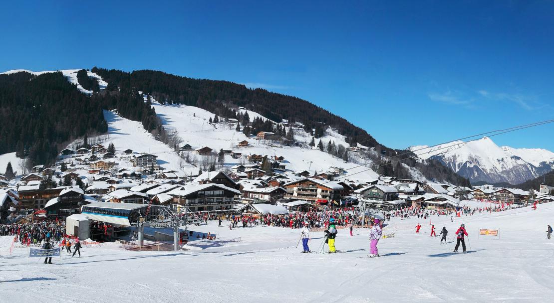 Ski Area, Les Gets, France