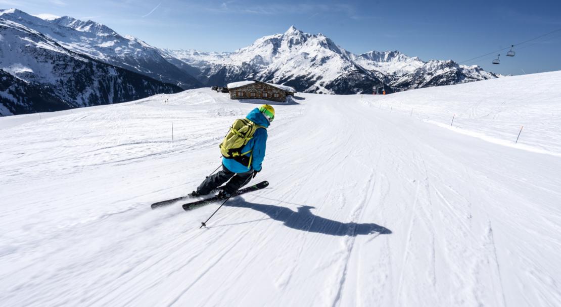 Ski slopes in La Rosiere; Copyright: Propaganda