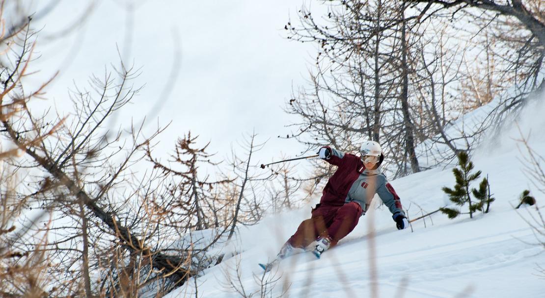 Serre Chevalier - woodland skiing; Copyright: serrechevalier