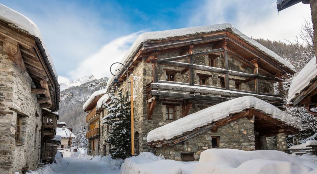 Val d'Isere street; Copyright: Val d'ISere