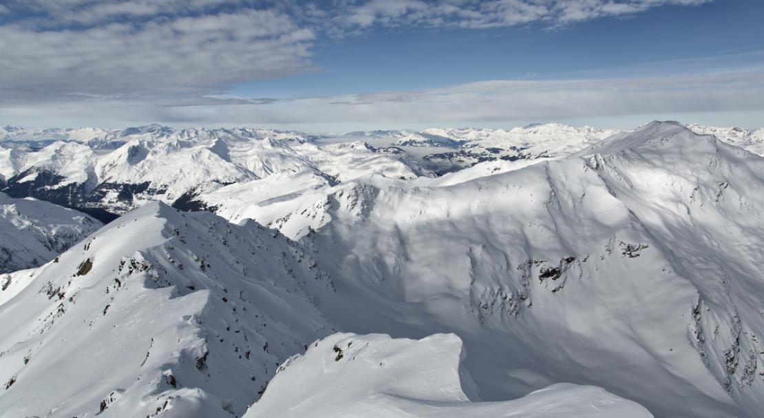 Ski area of Davos