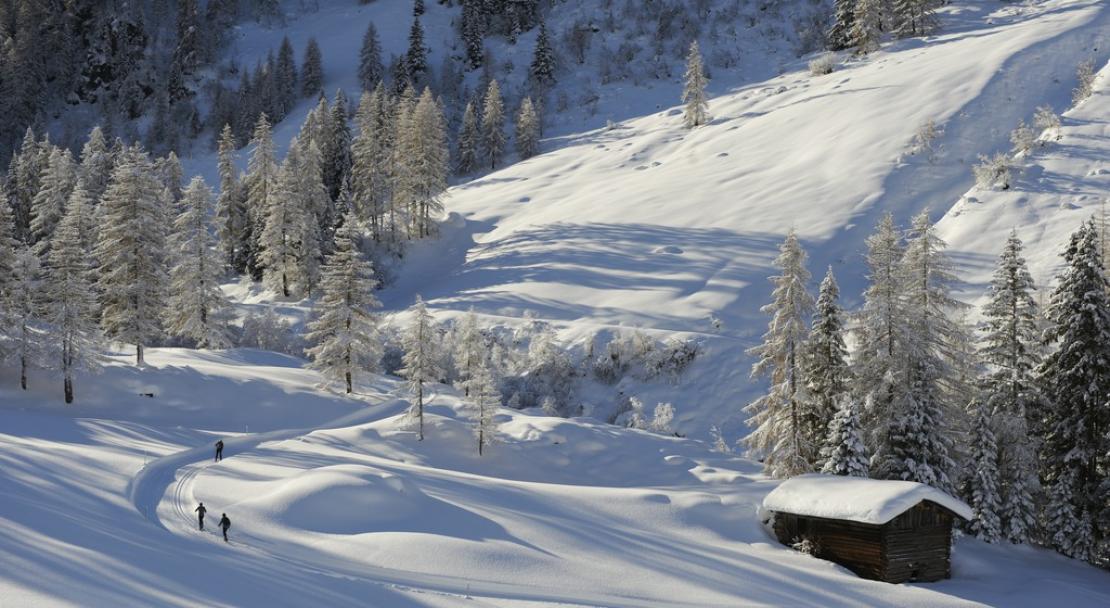 Winter hike in Davos