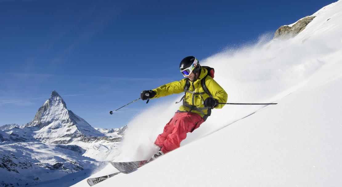 Zermatt Skiing; Copyright: Fredrick Schenholm