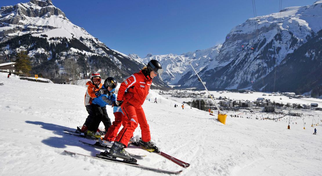 Ski Lesson in Engelberg