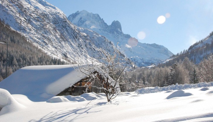 Vallorcine in the Winter - Chamonix Valley - France