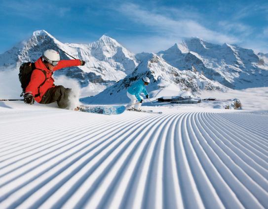 Grindelwald Ski Resort Switzerland