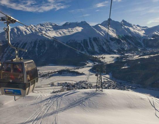 St Moritz Ski Resort Switzerland