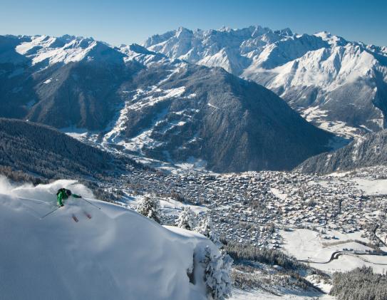 Verbier Ski Resort Switzerland