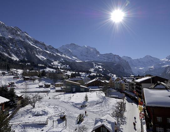 Wengen Ski Resort Switzerland