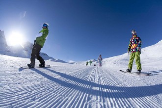 Ski the extensive slopes in Les Arcs