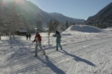 There's some great cross country ski trails in Alpe d'Huez
