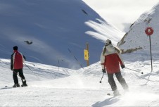 Intermediate skiing in Alpe d'Huez