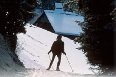 Glide the many cross country tracks around the beautiful winter mountains of Saint Gervais