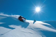 Float through beautiful light powder on the Valloire slopes after a snow fall