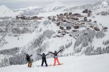 As an intermediate skier you won’t be disappointed with the Avoriaz terrain; Copyright: Dom Granger