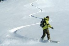Creating the first tracks down one of Valmorel’s untouched slopes