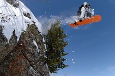 Montgenevre is great for snowboarders with a half pipe and a snow park