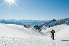 The glacier offers high altitude cross-country skiing and there are various trails in and around Crans Montana
