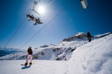 Intermediate skiers are particularly well served in Crans Montana with lots of terrain to explore.