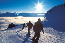 Arosa hosted the Snowboarding World Championships in 2007; Copyright: Arosa Tourist Office