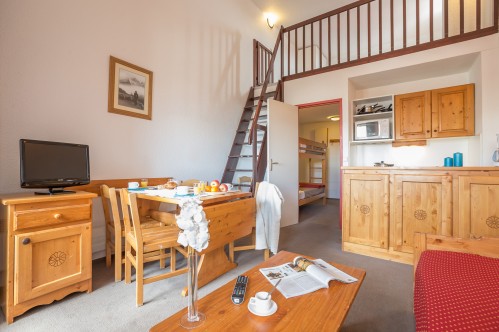 1 Bedroom or Alcove Apartment- Résidence Horizons d'Huez - Alpe d'Huez