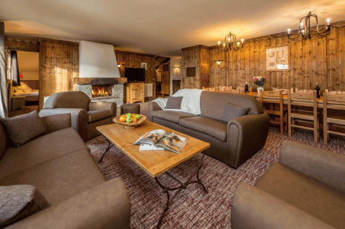 Apartment Lounge in Chalet Altitude Arc 2000
