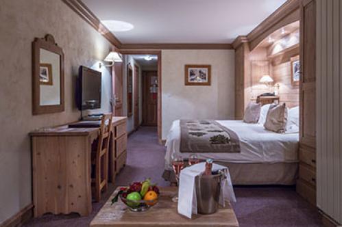 Hotel Christiania, Bedroom, Category B Superior, Val D'Isere